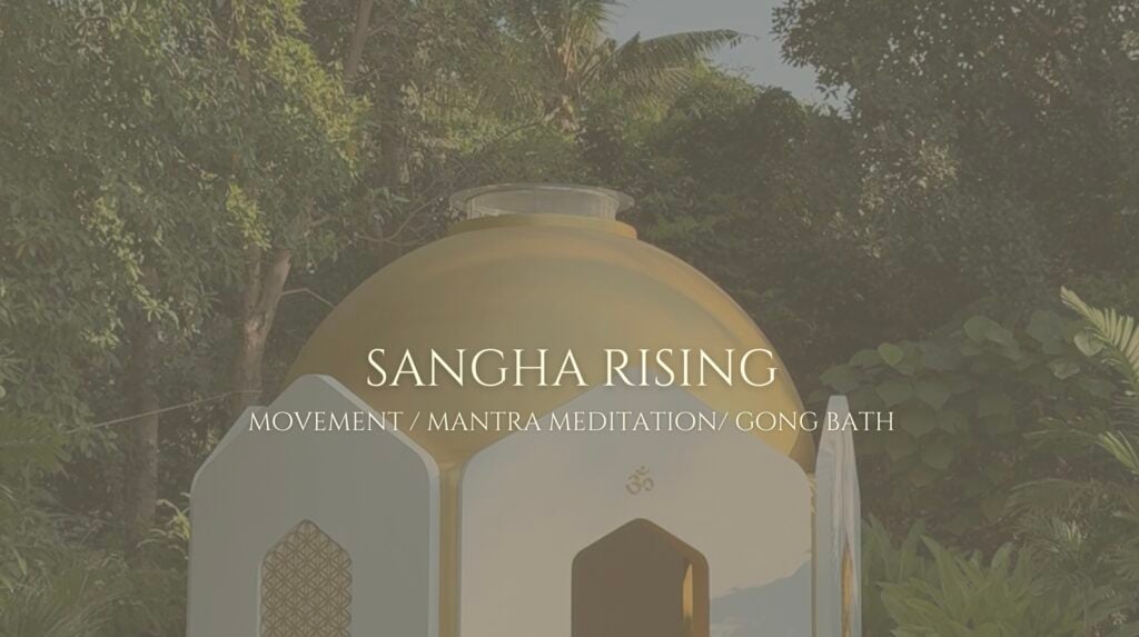 5:55am Meditation, Movement & Sound Healing · HEXAGON · Koh Phangan · Crazy GAKKO