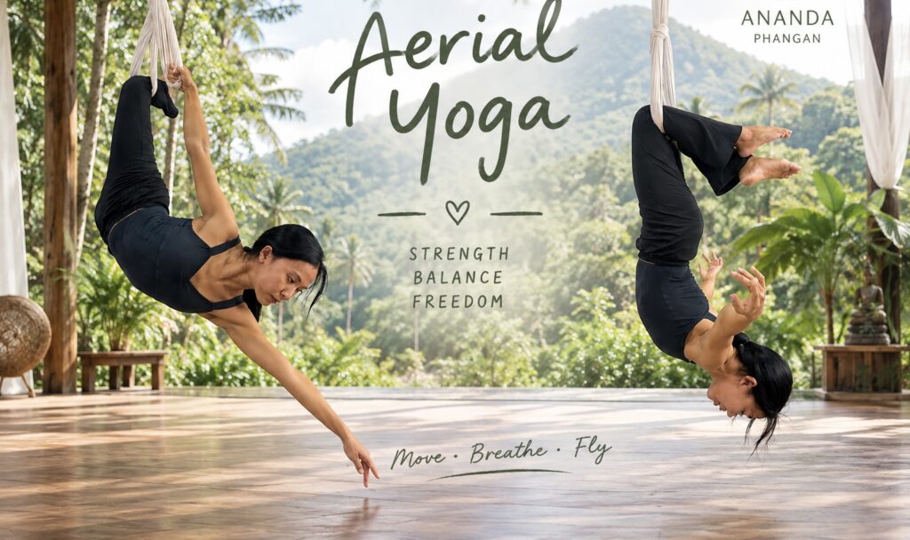 Aerial Yoga (Active) · Ananda Yoga & Detox · קופנגן