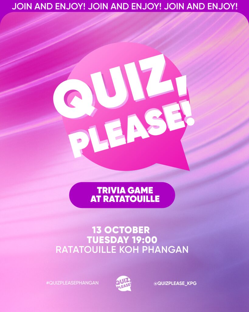 Big Quiz Night at Ratatouille · Ratatouille · Koh Phangan