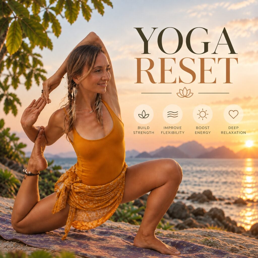 Body Reset: Yoga for Strength & Mobility · Sunset Hill Resort · Koh Phangan