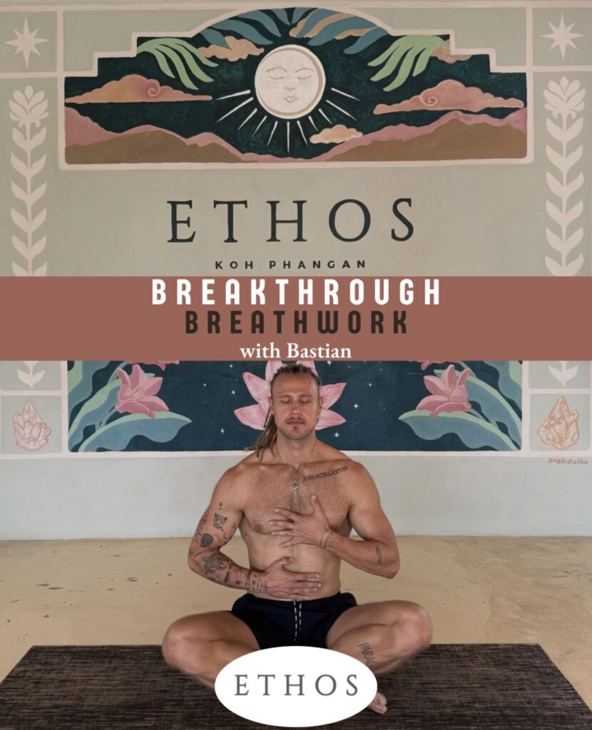 Breakthrough Breathwork · ETHOS Cafe Shala · Koh Phangan · Crazy GAKKO