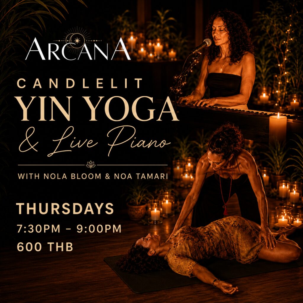 Candlelit Yin Yoga & Live Piano Journey · ARCANA · Koh Phangan