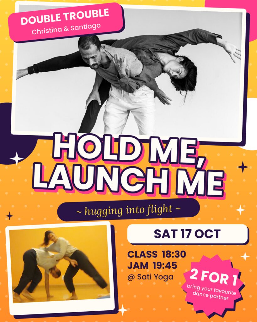 Contact Improvisation Class & Jam · Sati Yoga · Koh Phangan