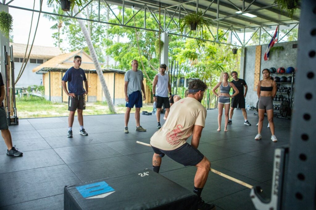 CrossFit Workout · Podium Gym · Koh Phangan