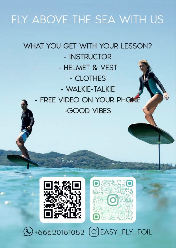 E-Foil Experience: Fly Above The Water · Chaloklum Beach · Koh Phangan