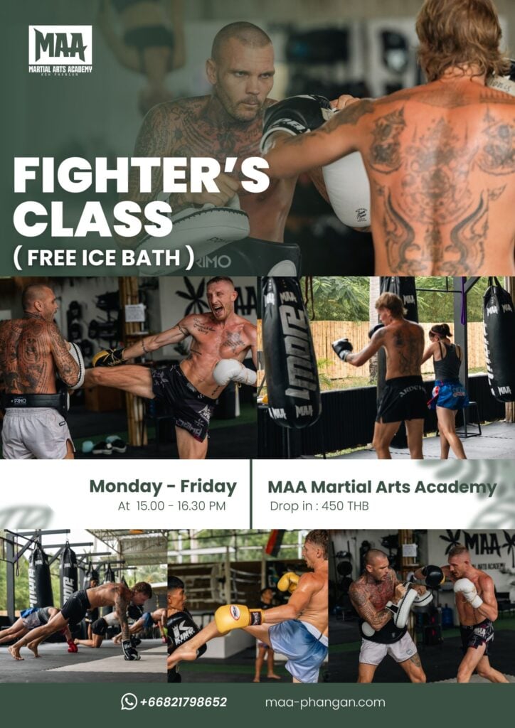 Fighter's Class: Muay Thai Advanced Level · Martial Arts Academy · Koh Phangan