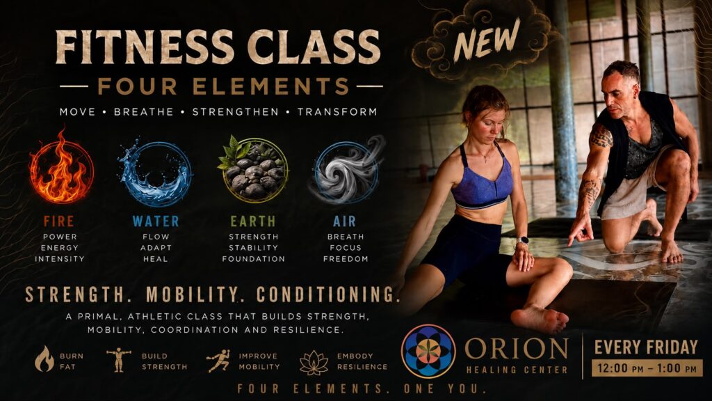 Fitness Class (Four Elements) · Orion Healing · Koh Phangan · Crazy GAKKO