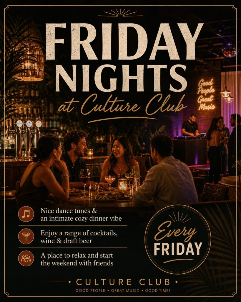 Funky Friday · Culture Club · Koh Phangan · Crazy GAKKO