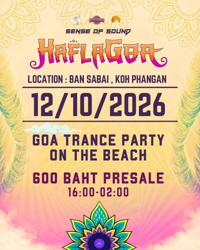 Haflagoa- Trance Party On The Beach · Ban Sabai Bar · Koh Phangan