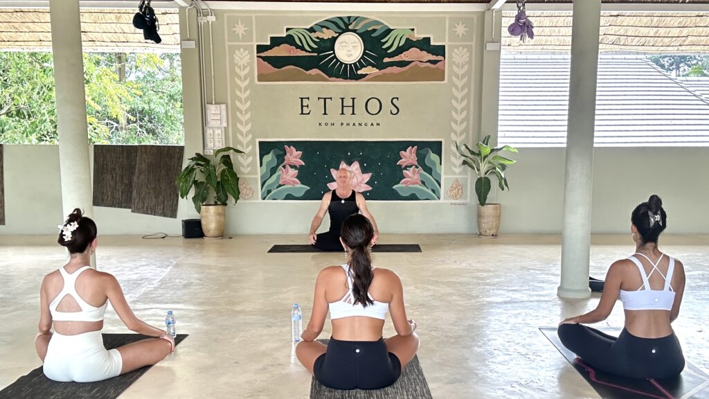 Hatha Chakra Yoga · ETHOS Cafe Shala · Koh Phangan · Crazy GAKKO