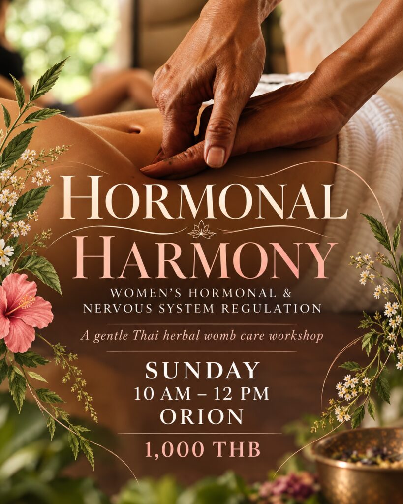 Hormonal Harmony · Orion Healing · Koh Phangan