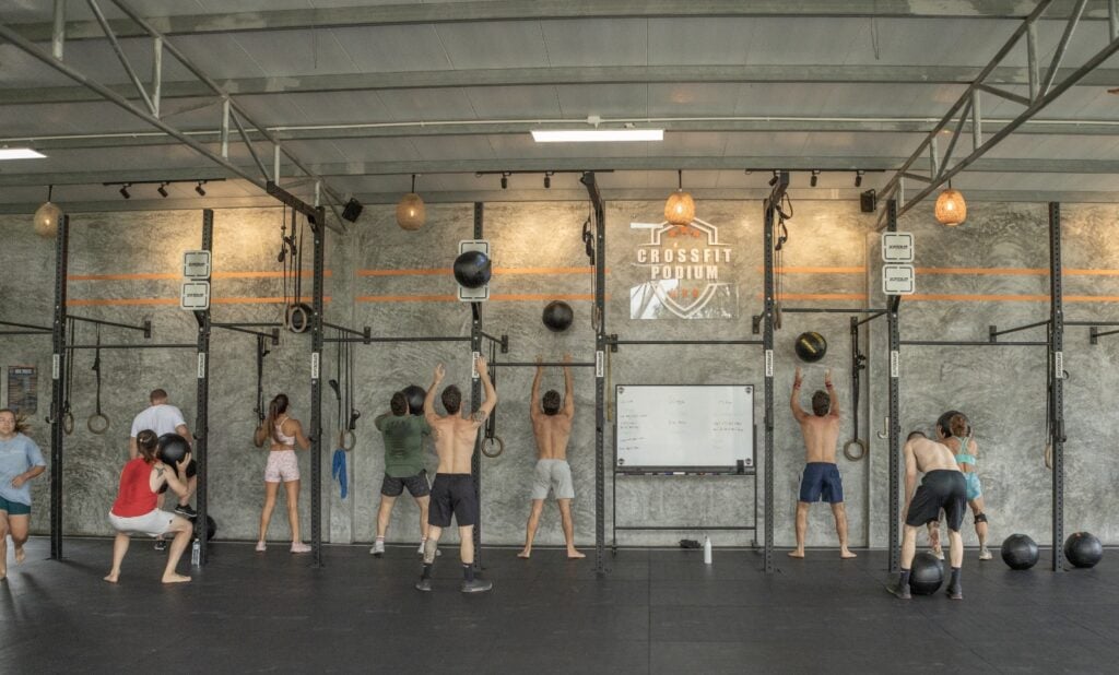 HYROX Training · Podium Gym · Koh Phangan