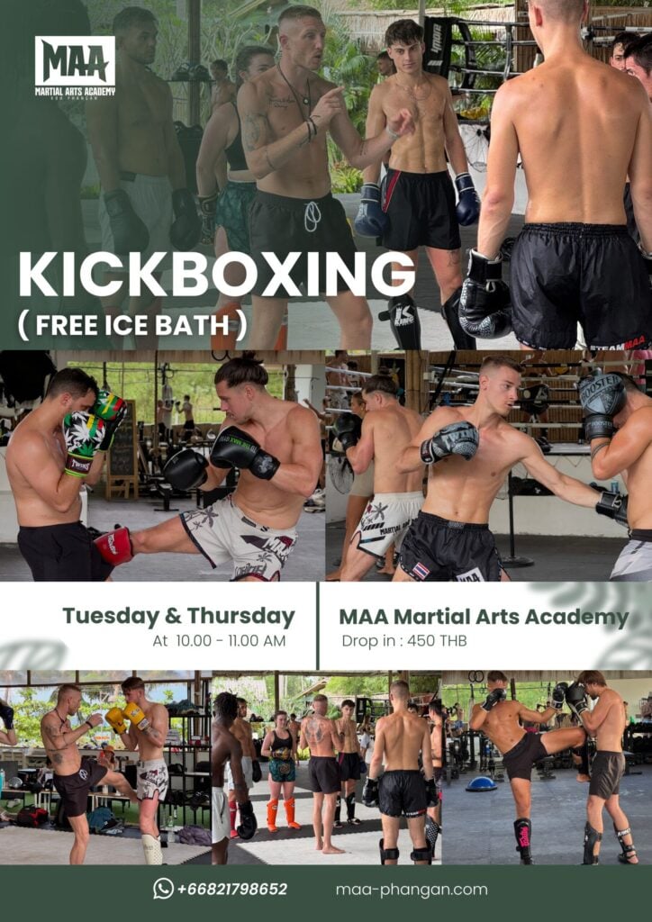 Kickboxing Class · Martial Arts Academy · Koh Phangan