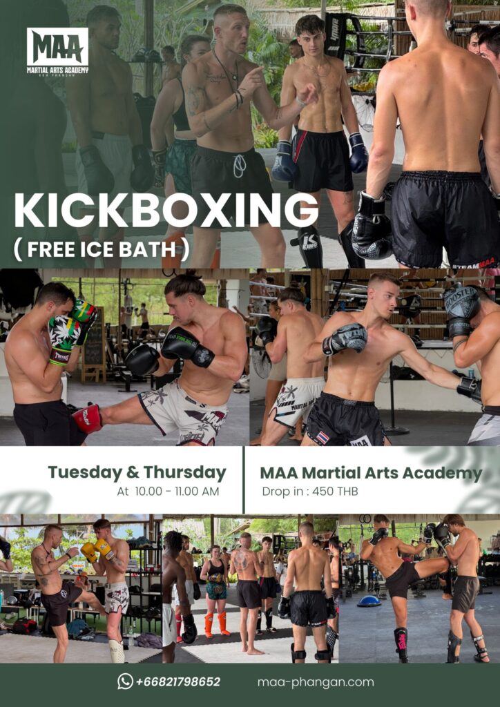 Kickboxing Class · Martial Arts Academy · Koh Phangan