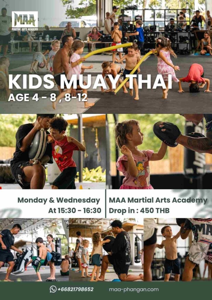 Kids Muay Thai · Martial Arts Academy · Koh Phangan
