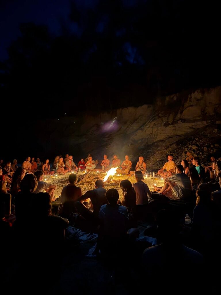 Kirtan & Satsang · Zen Beach · Koh Phangan · Crazy GAKKO