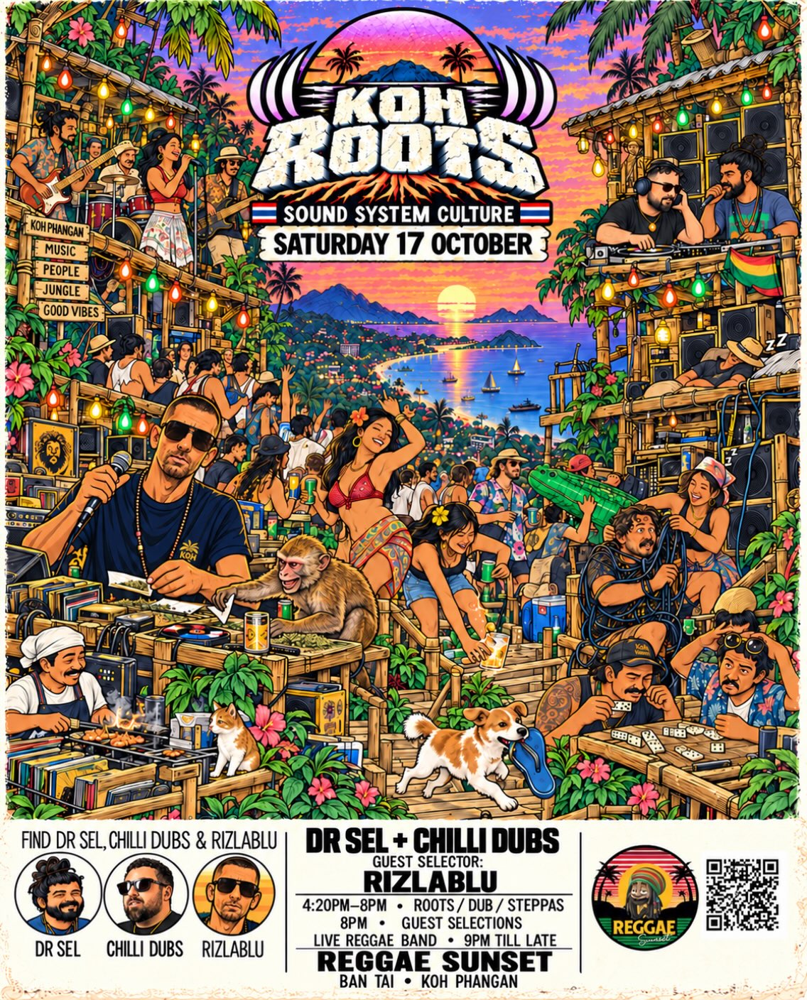 Koh Roots · Reggae Sunset · Koh Phangan