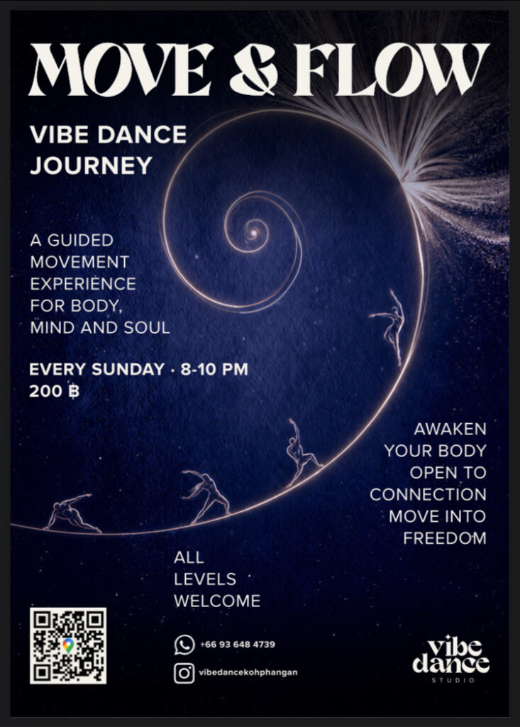 Move & Flow: Vibe Dance Journey · Vibe Dance Studio · Koh Phangan