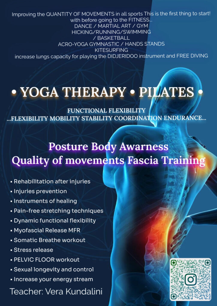 Pilates & MFR: Functional Flexibility & Posture Training · ETHOS Cafe Shala · Koh Phangan · Crazy GAKKO