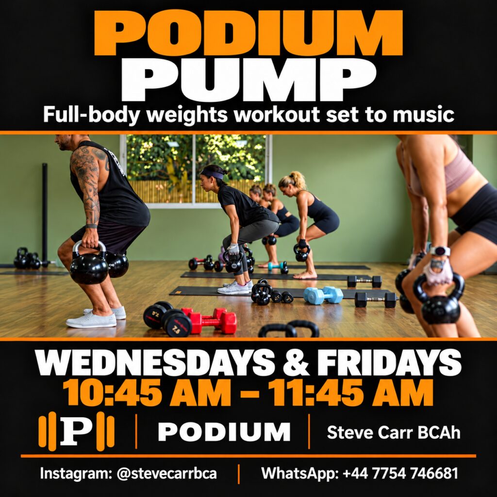 Podium Pump · Podium Gym · Koh Phangan