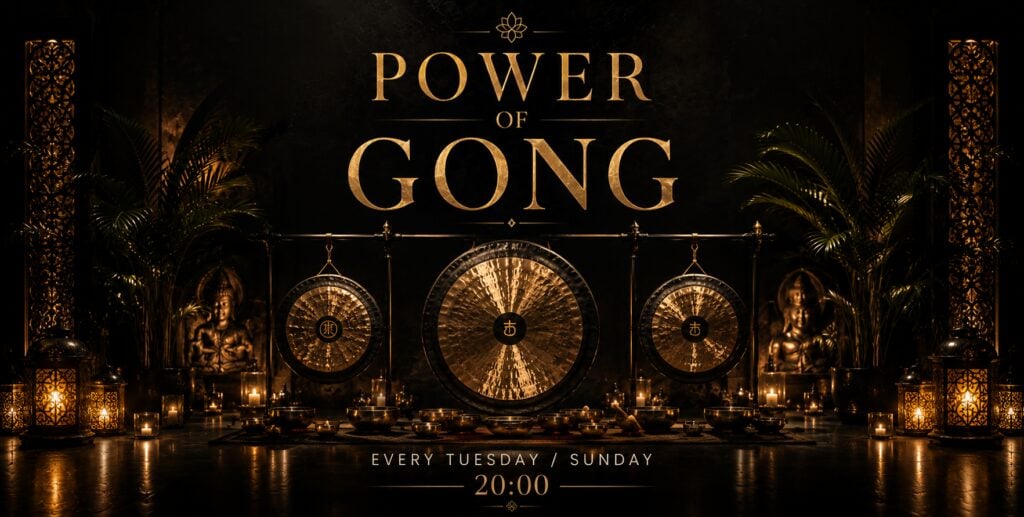 Power Of Gong · Aum Sound Healing Center · Koh Phangan