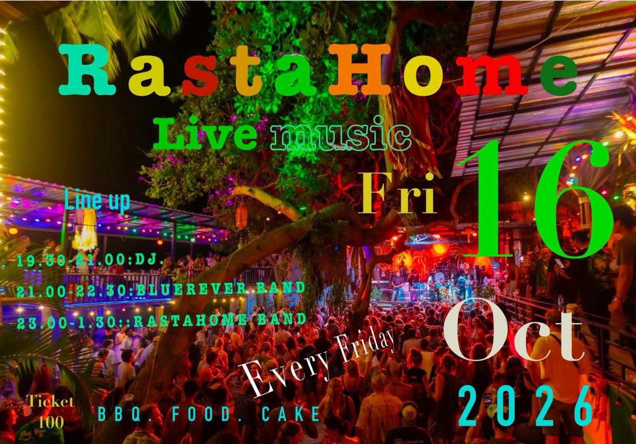 RastaHome Live Music · Rasta Home · Koh Phangan