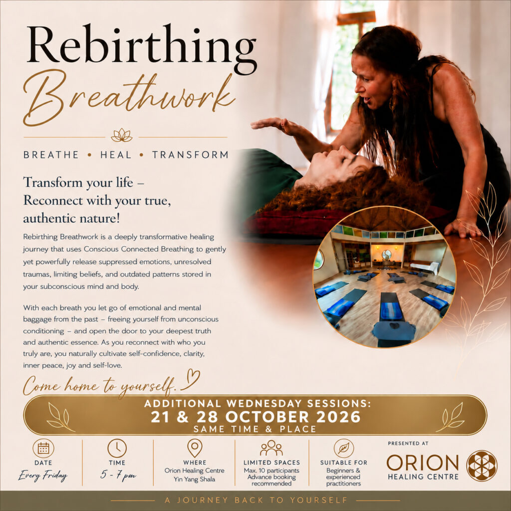 Rebirthing Breathwork · Orion Healing · Koh Phangan