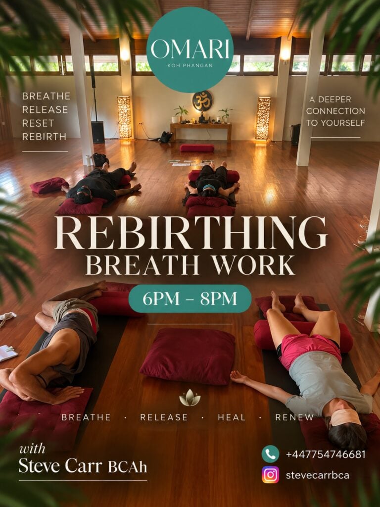 Rebirthing Breathwork · Omari · Koh Phangan