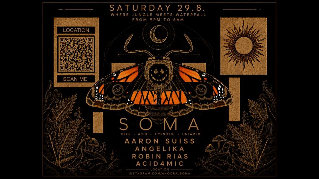 SOMA: Jungle & Waterfall Rave · Ahoora Soma · Koh Phangan