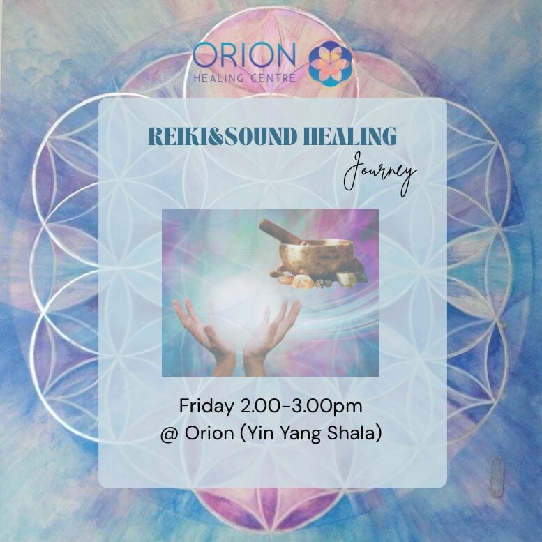 Sound & Reiki Healing · Orion Healing · Koh Phangan · Crazy GAKKO