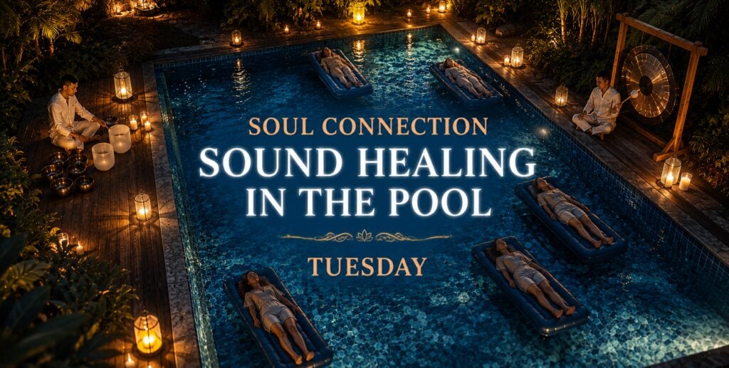 Sound Healing in the Pool · Aum Sound Healing Center · Koh Phangan