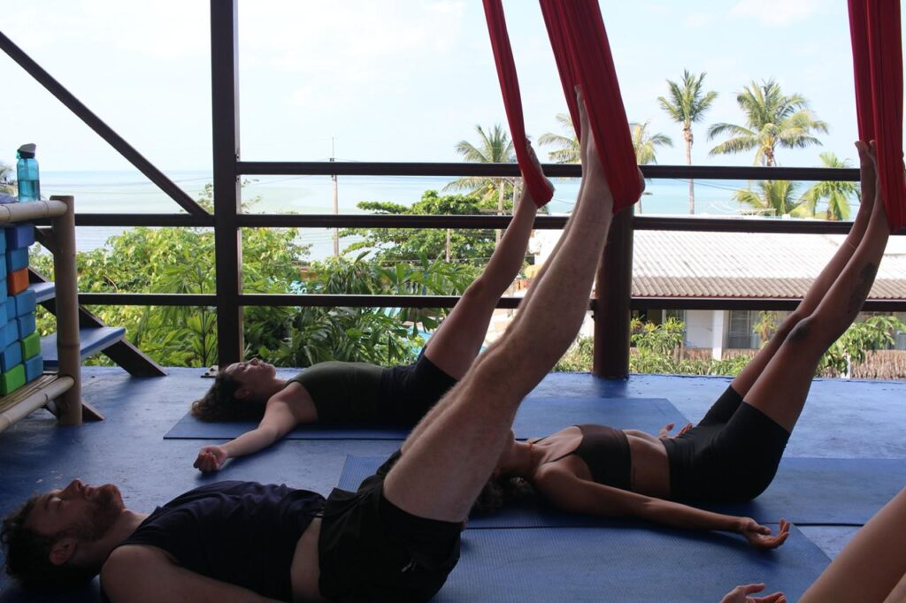 Sunset Aerial · Ananda Yoga & Detox · Koh Phangan