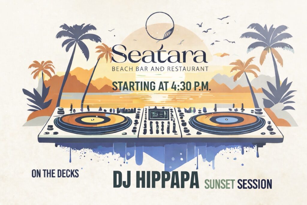 Sunset Sessions · SeaTara · Koh Phangan · Crazy GAKKO