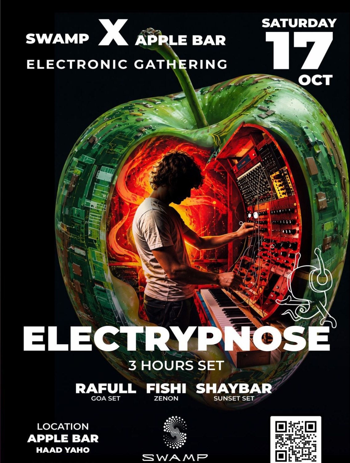 Swamp x Apple Bar Electronic Gathering · Apple Bar Koh Phangan · קופנגן