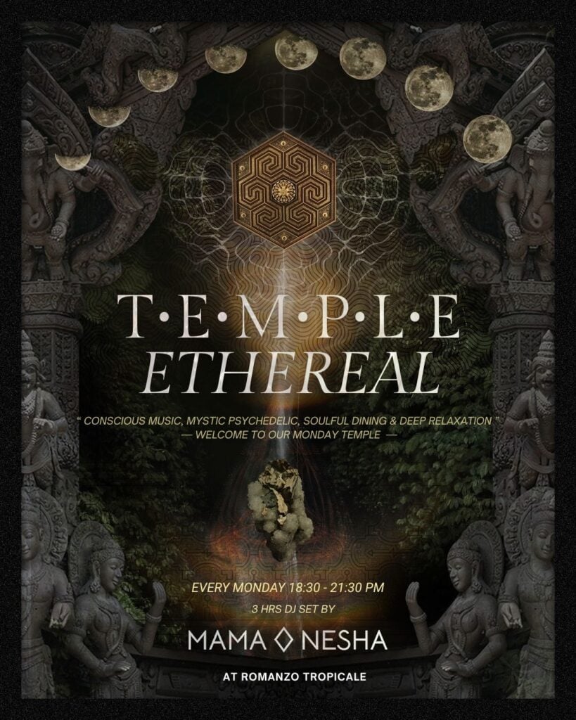 Temple Ethereal: Conscious Music & Soulful Dining · Romanzo Tropicale · קופנגן