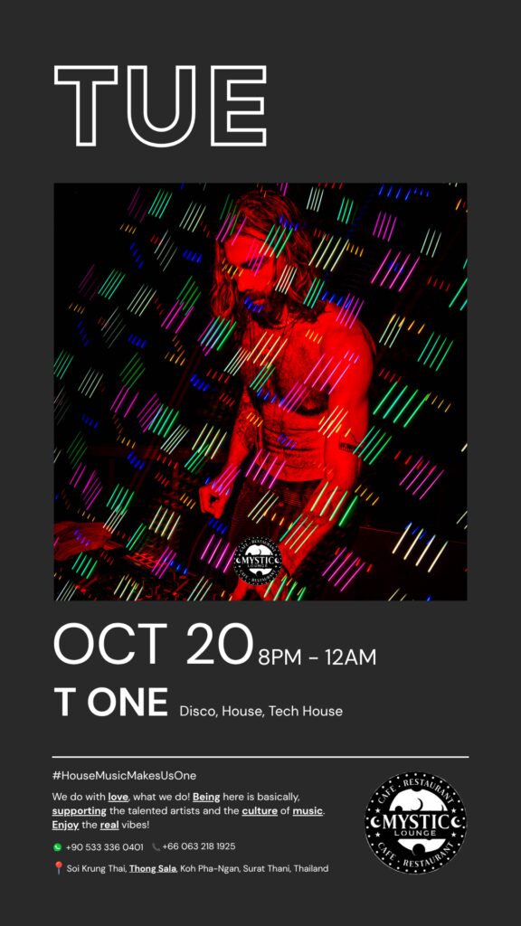 Tuesday Fever: House · Mystic Lounge · Koh Phangan