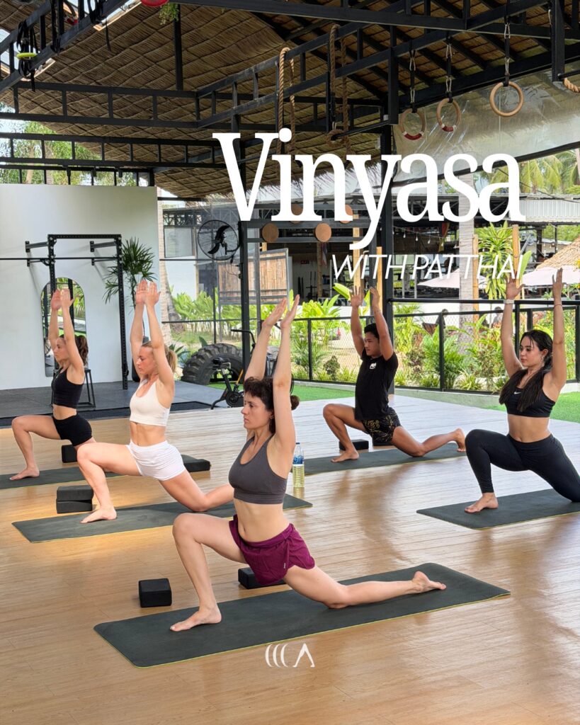 Vinyasa (+Free Ice Bath) · Martial Arts Academy · Koh Phangan · Crazy GAKKO