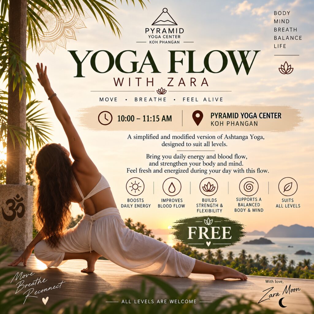 Yoga Flow · Pyramid Yoga · Koh Phangan