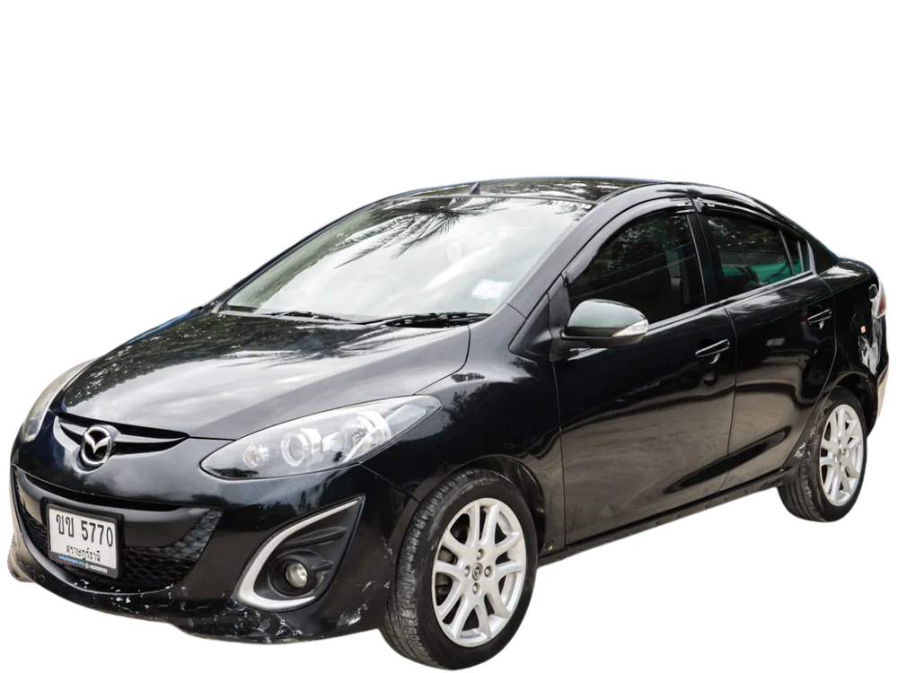 Mazda 2 G1 Sedan — car rental in Koh Phangan on Crazy GAKKO; representative model image