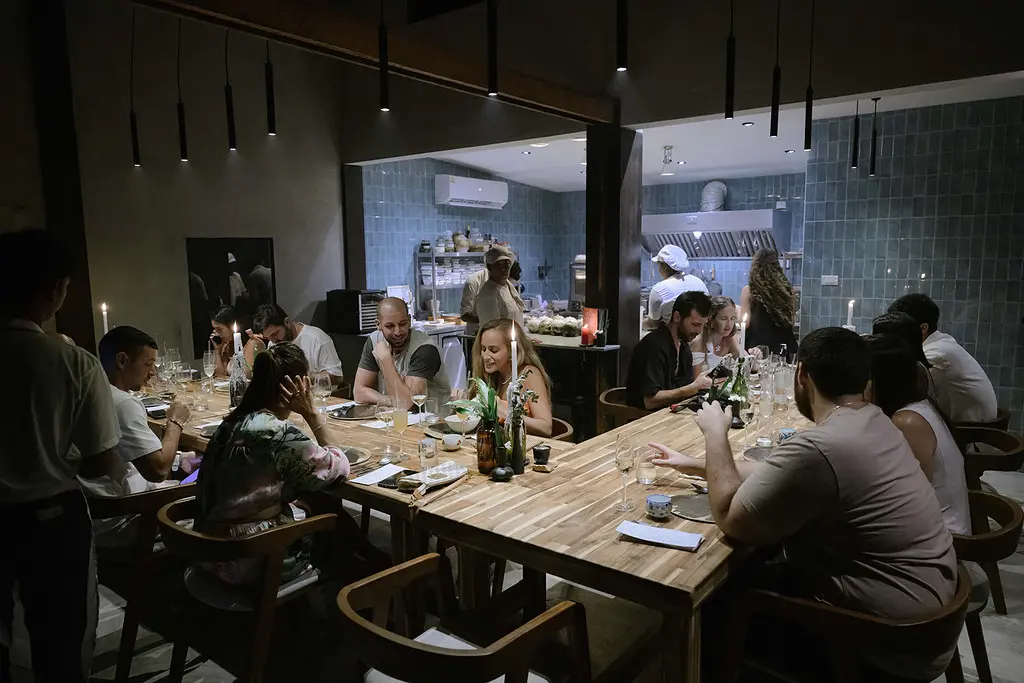 The intimate chef's table at DAO by Nir Mesika in Koh Phangan