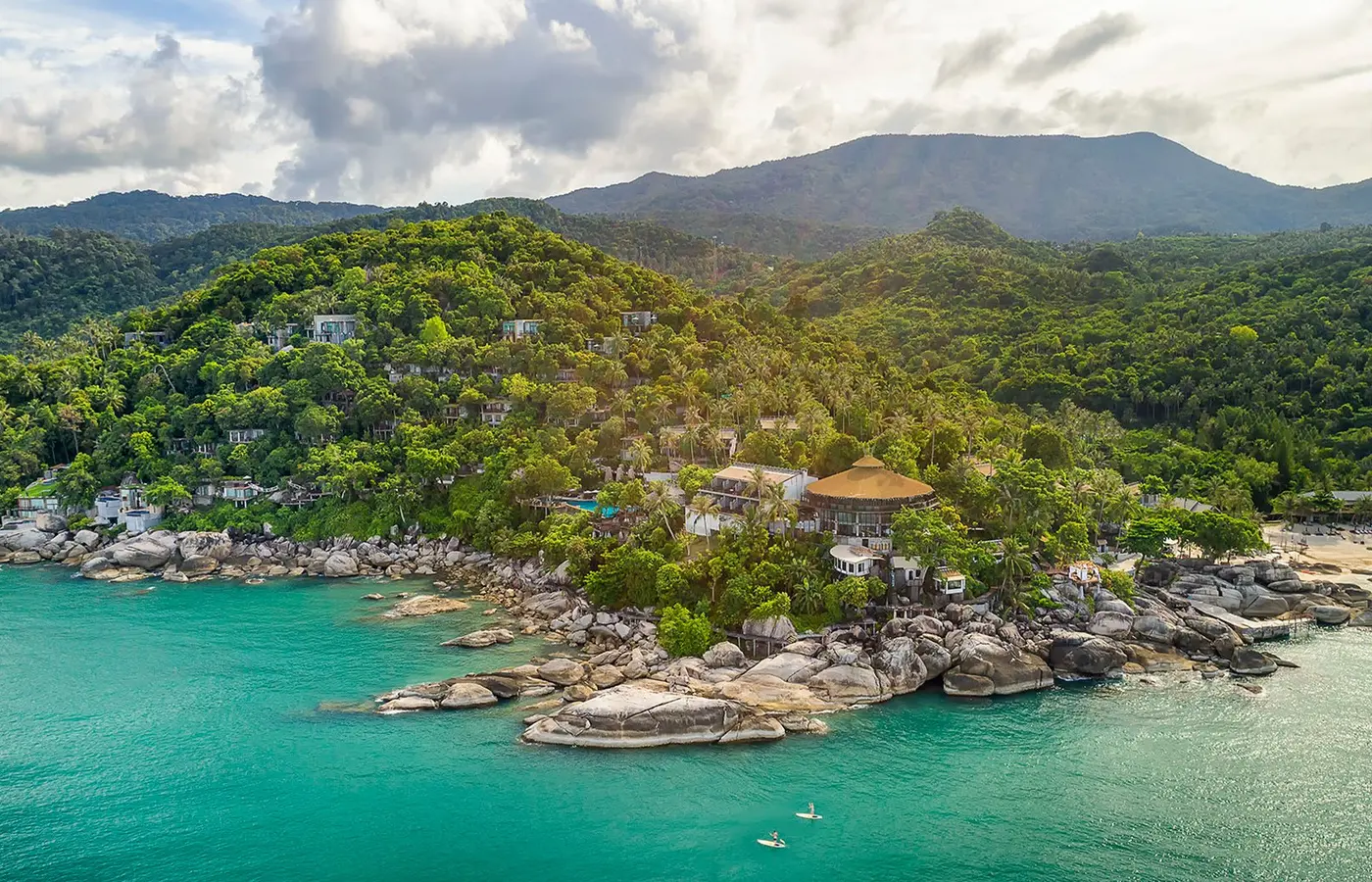 Panviman Resort on the green headland above Thong Nai Pan — Crazy GAKKO Stay