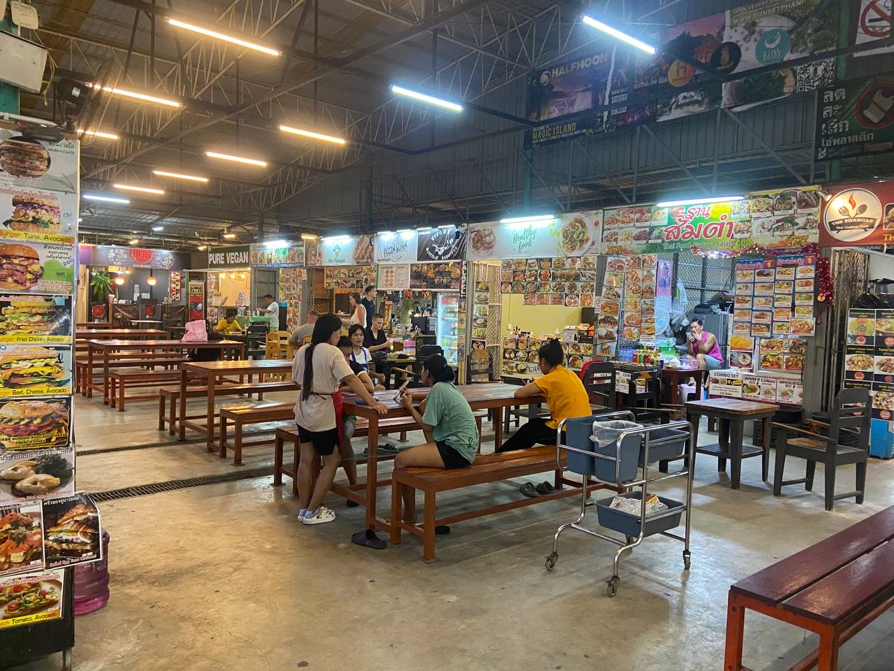Phangan Food Court in Koh Phangan